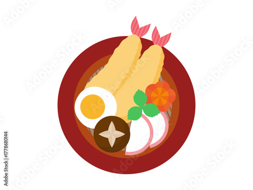 年越しそば、天ぷらそば、年末・大晦日の食べ物