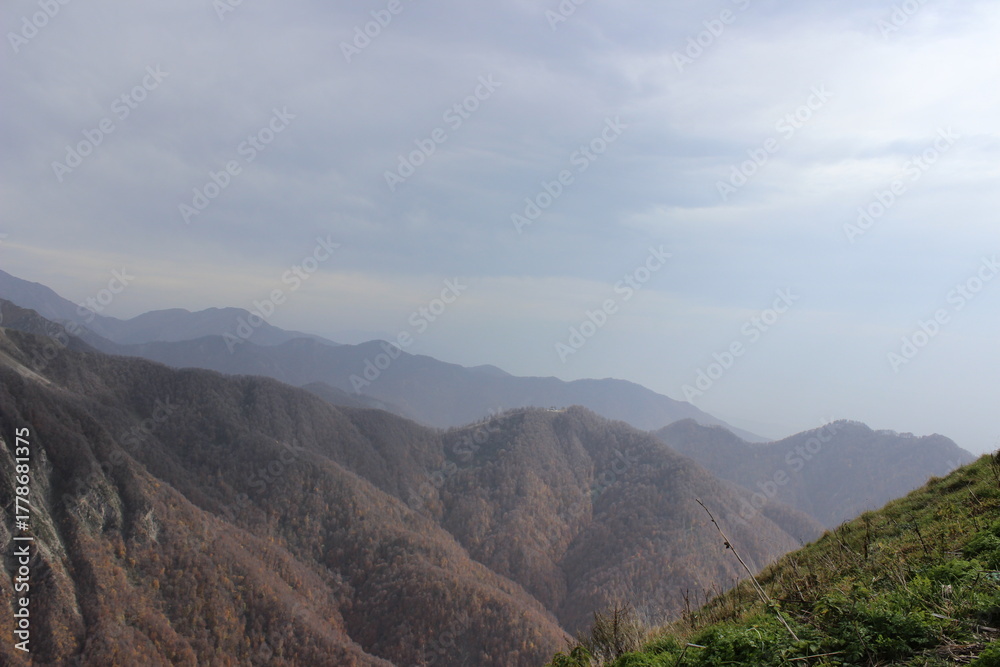 Fototapeta premium autumn in the mountains