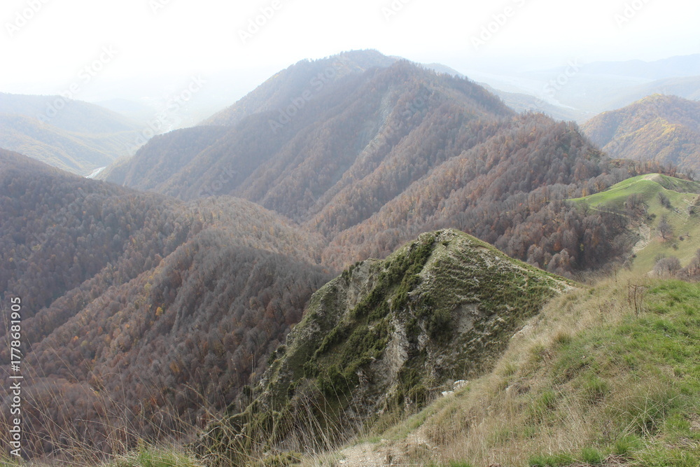 Fototapeta premium autumn in the mountains