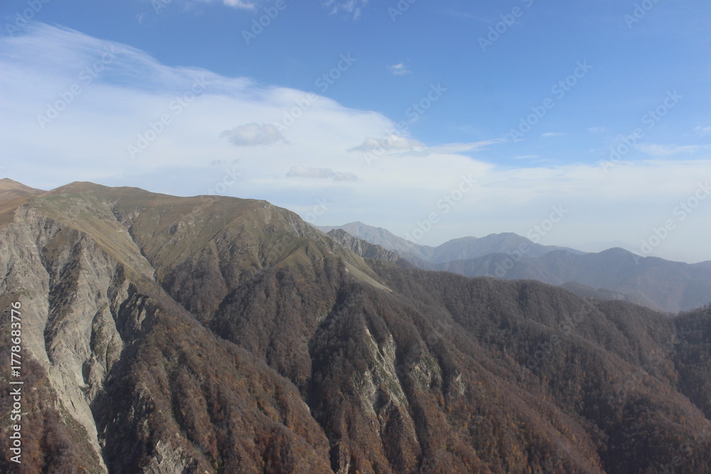 Fototapeta premium autumn in the mountains