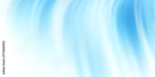 Soft blue abstract background with smooth gradient and light wave texture,ideal for modern design, presentation, or wallpaper.