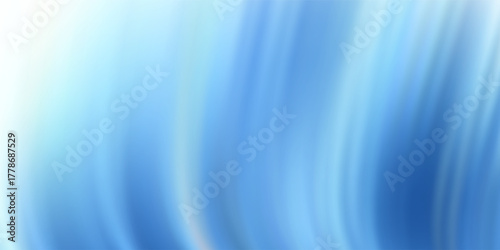 Soft blue abstract background with smooth gradient and light wave texture,