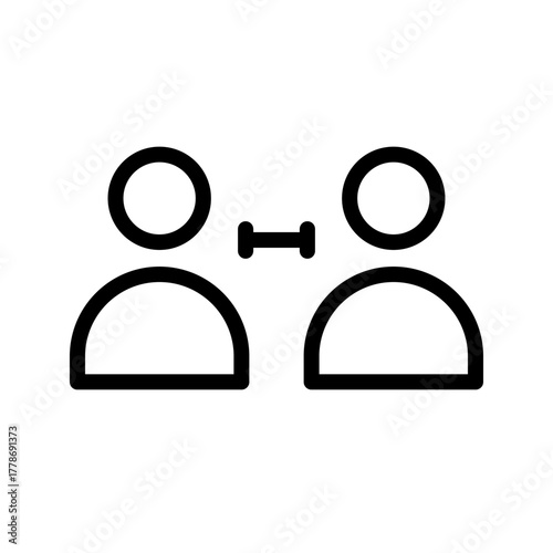 Partnership icon set featuring collaboration, teamwork, business alliance, cooperation, and joint ventures in a clean modern line graphic style