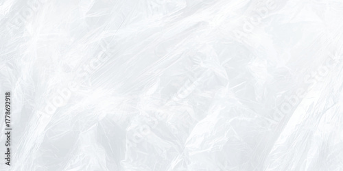 white crumbled and scratched paper banner background with empty space, White paper texture background with subtle fibers and soft surface, perfect for minimal and elegant designs.