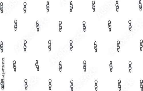 チェーンリングの雨の背景イラスト　Adobe Illustrator Artwork