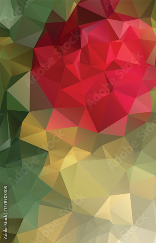 Abstract Low Poly Dimensions , Low Poly Motion Universe