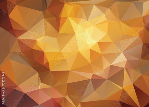 Abstract Low Poly Dimensions , Low Poly Motion Universe