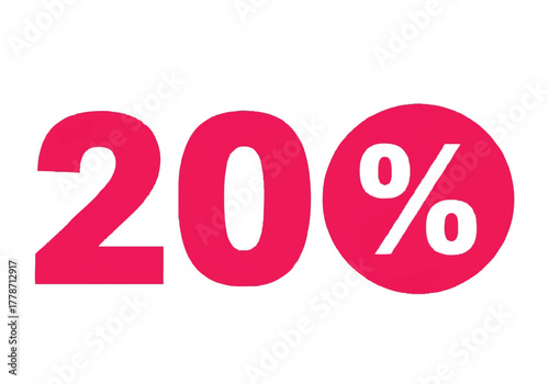 20 off sale promotion eyecatching design to attract customers and highlight discounts perfect for advertising campaigns and marketing materials