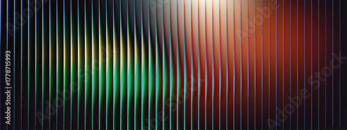 Abstract background with vertical lines and blurred colors creating a modern and dynamic backdrop vertical glass texture ribbed glass glossy light reflection EPS vector