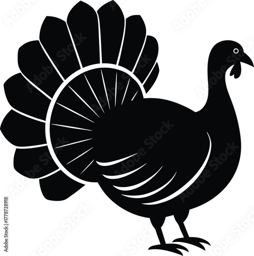 Strutting Turkey Icon