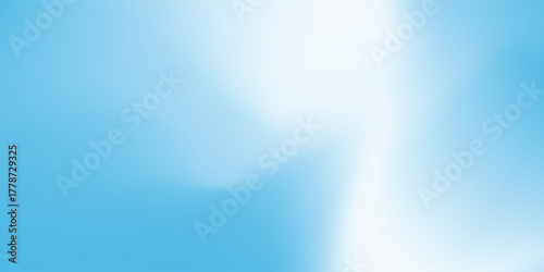Top background with metal mirror texture. blue gradient surface with light gloss simple texture