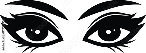 Stylized Eyes Icon