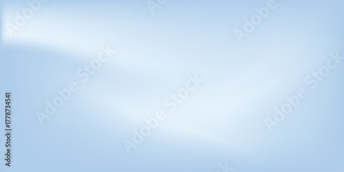 Top Blue studio room. Limbo light background. Abstract 3d backdrop for product presentation. Minimal element