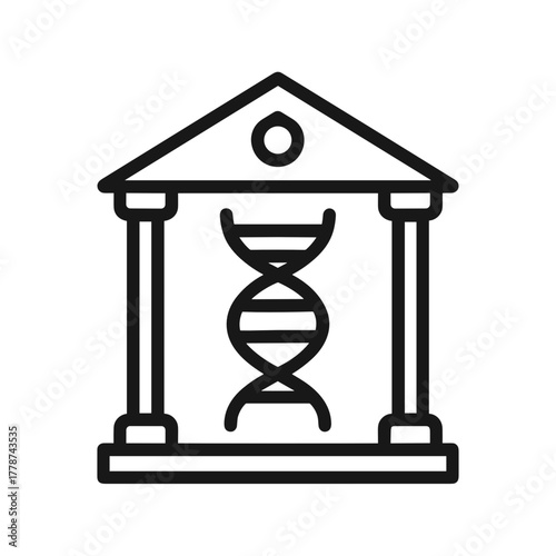 Genetic Research Institution Icon