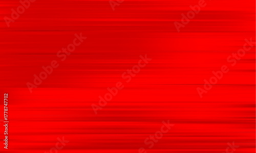 Red Christmas background with blur horizontal lines, abstract solid elegant textured paper design
