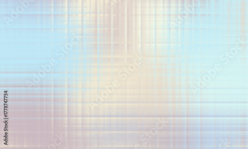 Vector iridescent silver holographic chrome foil vaporwave background texture vector pattern. Trendy pearlescent pastel rainbow prism effect. Corrugated ribbed privacy