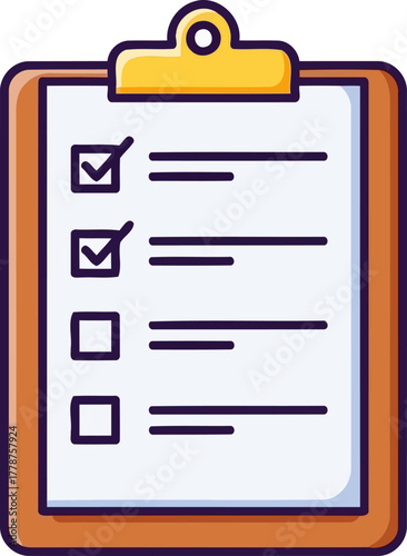 mission accomplished ticking off tasks and driving forward with purpose, isolated on transparent background