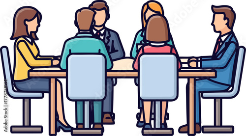 unlocking collective potential diverse minds converging for strategic insights and collaborative growth, isolated on transparent background