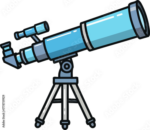 stargazers delight peering into the infinite, discovering wonders beyond reach, isolated on transparent background