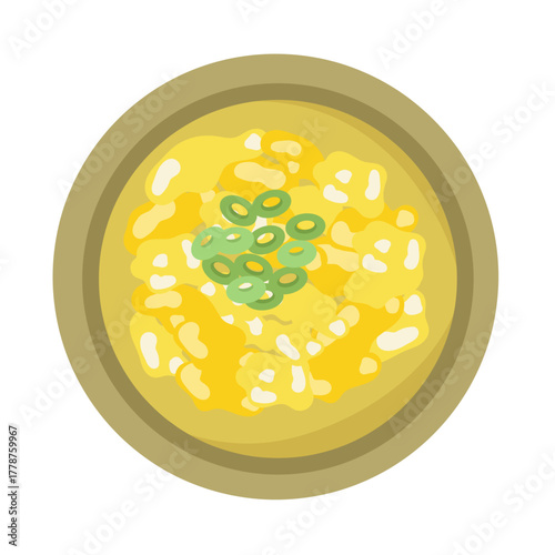 卵スープ　イラスト