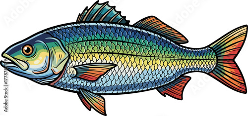 vibrant marine life a splash of underwater beauty and dynamic aquatic energy, isolated on transparent background