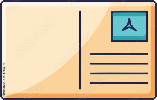 a journeys echo sending warm wishes across distant horizons, isolated on transparent background