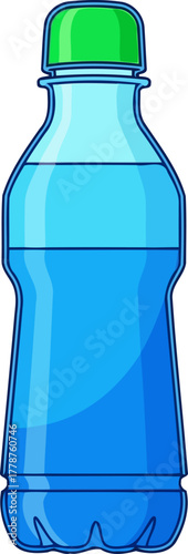 cooling sip your everyday source for purity and refreshment on the go, isolated on transparent background