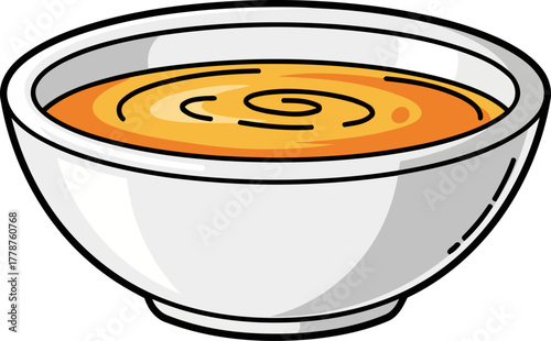 cozy concoction simple warmth and flavor captured in playful art, isolated on transparent background