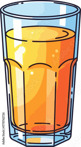 vibrant citrus refreshment a splash of sunshine in every sip, isolated on transparent background