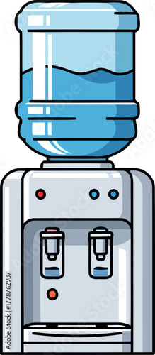 wellness stream effortless access to clean drinking water for health and vitality, isolated on transparent background