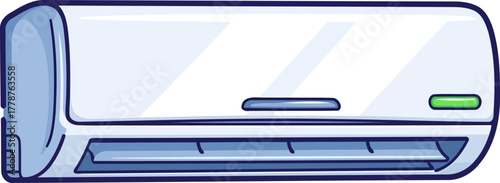 cool breeze whisperer transforming hot spaces into refreshing havens effortlessly, isolated on transparent background