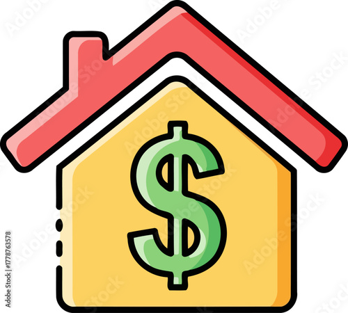 cultivating home wealth smart property decisions for financial security, isolated on transparent background