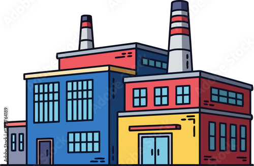 industrial heartbeat where raw ideas transform into tangible progress, isolated on transparent background