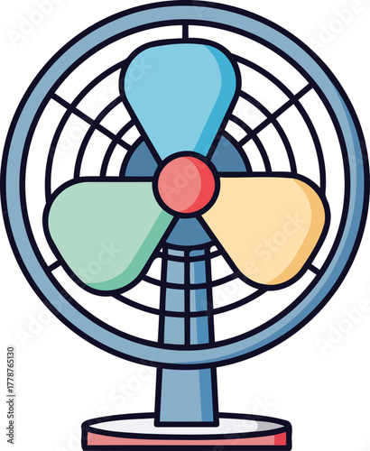summers gentle whisper a colorful icon of refreshment and cool comfort, isolated on transparent background