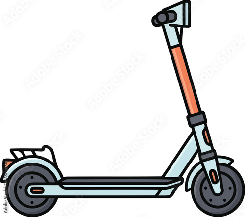 urban explorer effortless commute for modern city life and ecoconscious journeys, isolated on transparent background