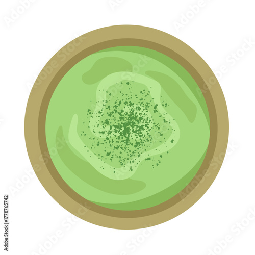 枝豆スープ・ポタージュ　イラスト