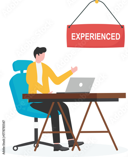 new employees with experience, job hiring, vacant position, employment concept.
