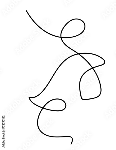 hand drawn vector illustration of a pencil