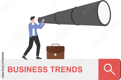 Searching for upcoming business trends, seeking opportunities for investment, or looking for a new career path.
