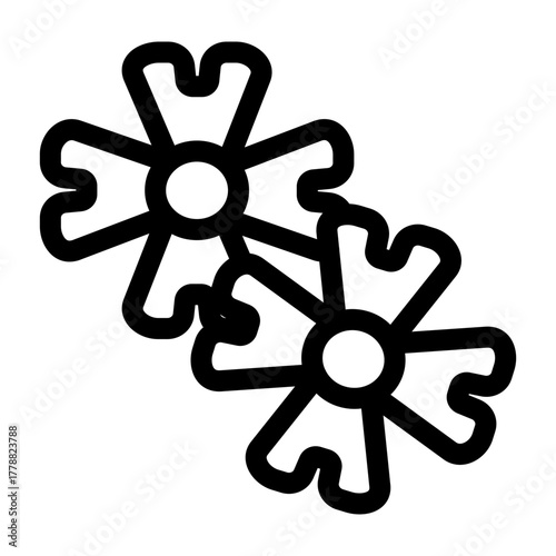 Dogwood Vector Line Icon Design