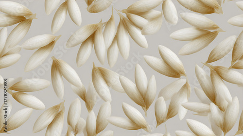 Rice seamless pattern for background fabric.