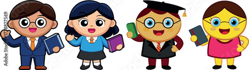  teacher cartoon, educator vector, classroom teaching illustration, knowledge concept art, school lesson clipart, academic explanation design, student learning vector, education guidance illustration,