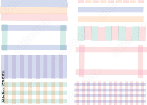 蛍光マーカー風見出し素材セット（おしゃれカラー）