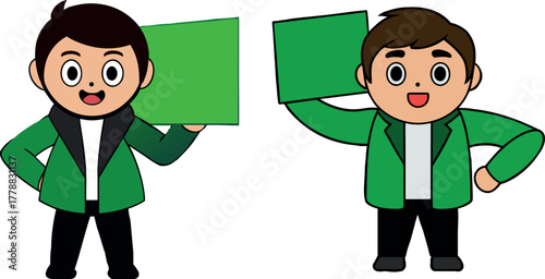 boy holding sign vector, protest banner art, blank board illustration, kid activism clipart, demonstration art vector, human rights awareness, child holding board, educational protest design, communic