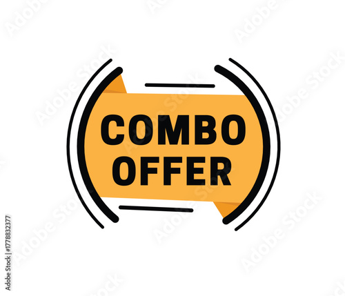 Contest banner red vector announcement label business use. Design elements web art.