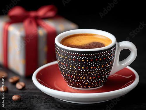 cup of Christmas coffee exp...
