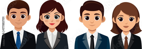businesswoman cartoon, office lady illustration, female character avatar, professional woman clipart, corporate lady design, working woman icon, entrepreneur illustration, confident business female, e