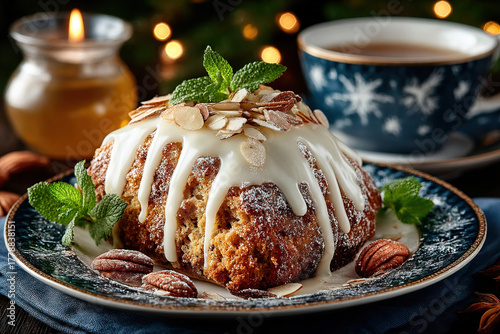 German lebkuchen with icing...