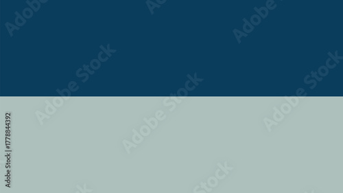 A simple color block background featuring a dark blue top and a light gray bottom section design element