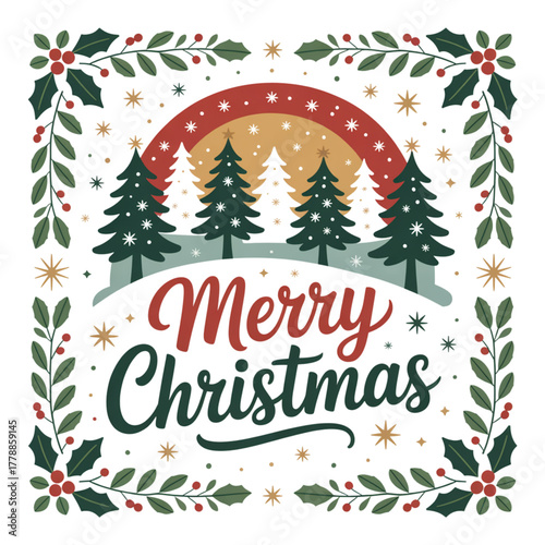 christmas greeting card